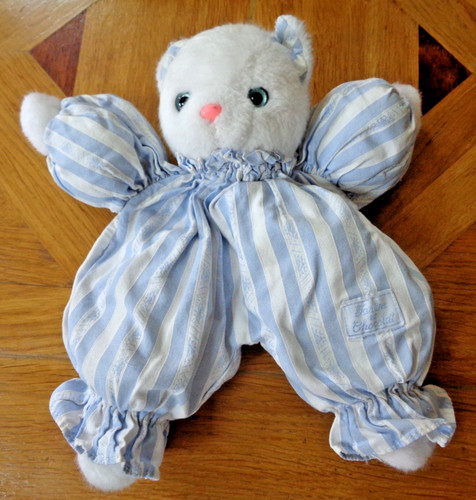 Bb2 doudou peluche chat bleu - doudou,