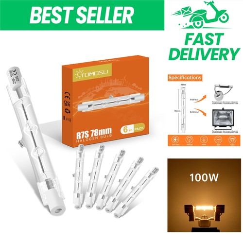Tomosu r7s ampoule halogène - ampoule,