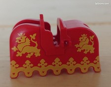 LEGO Cheval Barding avec Rouge