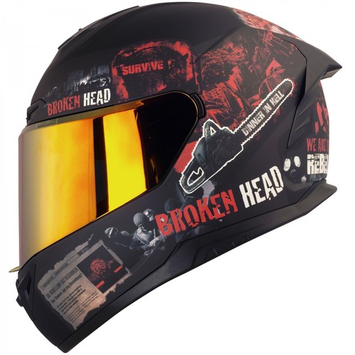 Broken head casque intégral - head,