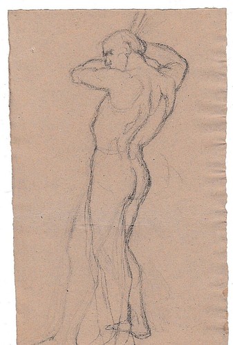 Dessin ancien xixème michel - xixème,