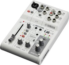 Yamaha AG06MK2 Blanc 6 canaux Live Streaming Mixer USB-C Audio Interface Japon