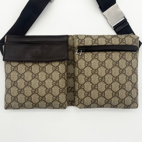 Sac ceinture toile gucci - en,