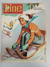 Line Nº154 Le Journal Des Chics Filles / Févirer 1958 | Bon état