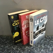 Lot de 3 livres policiers
