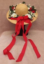 Ancien chapeau en paille