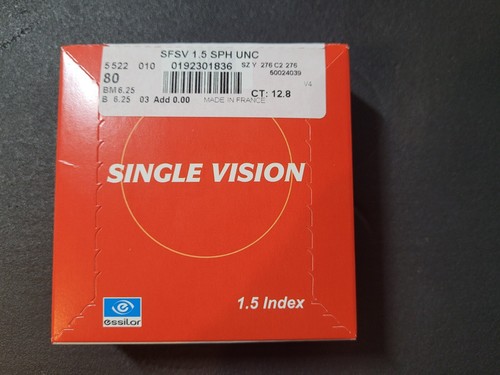 Essilor single vision - single, sfsv