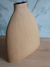 Magnifique Grand Vase Verre Et Terre Cuite