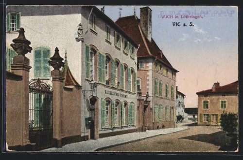Cpa wich lothringen - cpa, vue