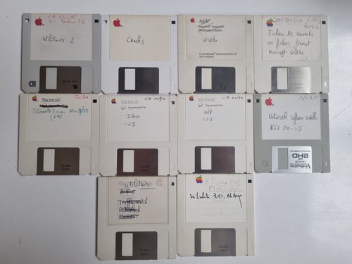 Vintage macintosh floppy disk - vintage,