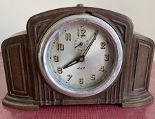 Réveil en bakelite Brune ancienne non opérationnelle
