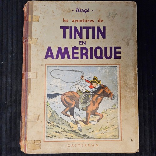 Tintin amérique a14 - tintin, en