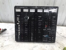 87 Wellcraft Gran Sport 3400 Bateau AC Shore Puissance & Dc Breaker Panneau