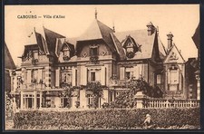 CPA Cabourg, Villa d´Alloz 1927 