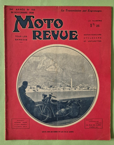 Moto revue 716 1936 - ;,