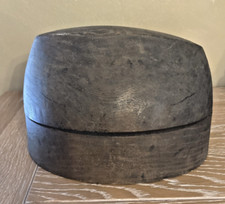 Ancienne FORME à CHAPEAU En Bois /Tete  De CHAPELIER / MAROTTE / MODISTE