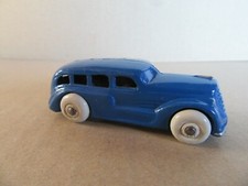 981A Jouet Vintage Barclay Bus 1930 en Étain USA Rare Repeint L 7,3 cm