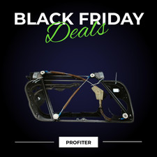 🇫🇷 MECANISME+MOTEUR LEVE-GLACE AVANT DROIT PORSCHE 911 ➤99762418206 ♻️