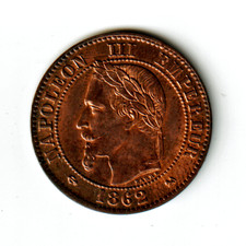 Deux (2) centimes 1862 K