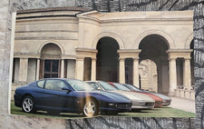 BROCHURE ORIGINALE 25 PAGES FERRARI 456M GT+456M GTA 1998