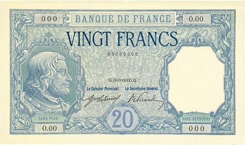 072 francs bayard france - 072),