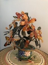 CLOISONNE POT JARDINIERE ARBRE