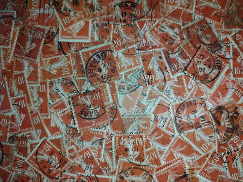 Vrac 100 timbres france - vrac,