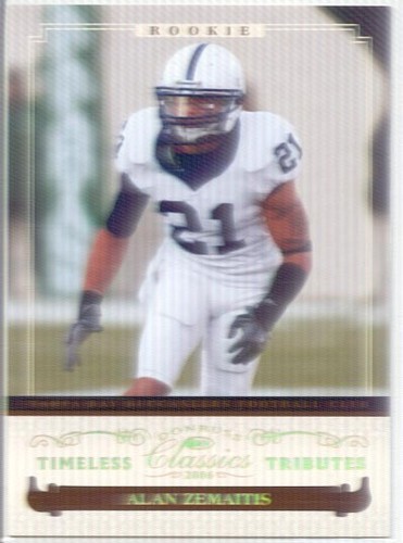 Alan zemaitis rookie - alan, sp
