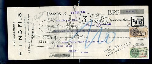 Etab etling fils - à, paris