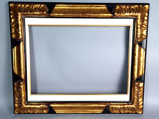 Cadre 62X52 cm feuillure 46,5x33 ou 50x40 cm bois stuc doré laqué C064