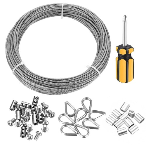 Cable acier 2mm 20m câble - 20m,,