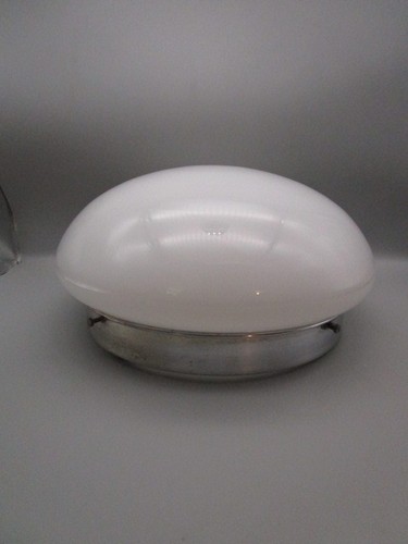 Plafonnier ancien opaline - plafonnier,