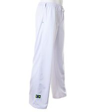 Pantalons Élastiques Abada De Capoeira Blanc Unisexe 6 Tailles