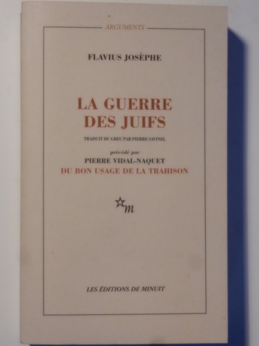 Guerre des juifs flavius - la,
