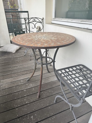 Table fer forgé - fer,