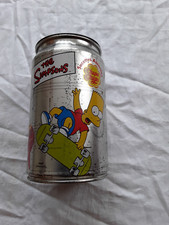 Boite à sucettes en métal ancienne collection Chupa Chups The Simpsons VIDE