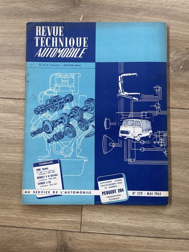 Revue technique automobile rta - automobile,