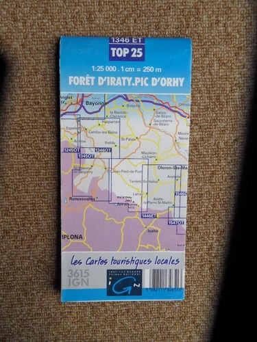 527 carte ign - 527-,