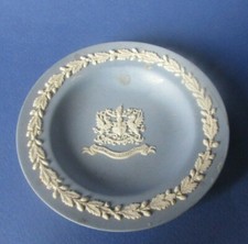 city of london Wedgwood Jasperware Assiette/Plate Wedgwood Blue White England
