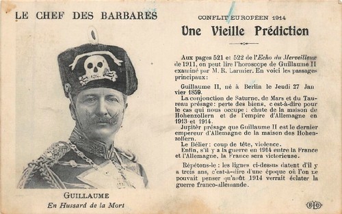 Cpa satirique guillaume en - cpa,