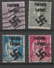 Timbres de Guerre -Deutsches