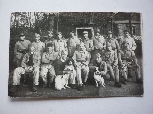 Carte photo ww1 - carte, soldats