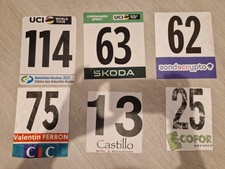Dossard cyclisme tour italie femme Espagne giro pogacar sport Bib Number