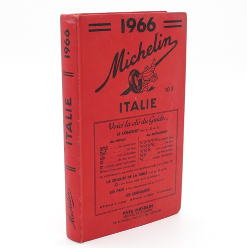 Guide michelin italie 1966 - italie,