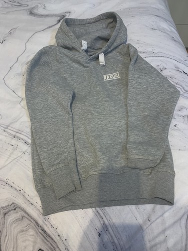 Sweat capuche gris racscal - capuche,