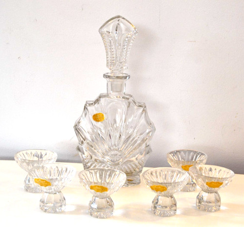 Ancien service liqueur - service, en