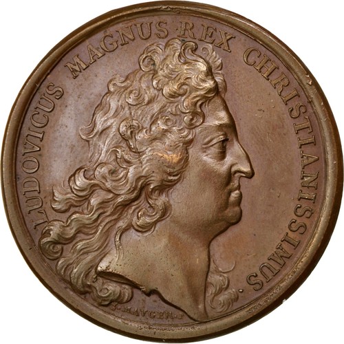 France medal louis xiv - france,,