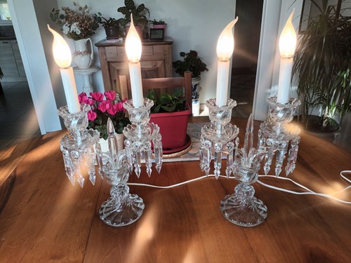 Baccarat paire chandelier - de,
