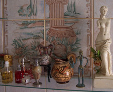 AMPHORE et Support Fer Forgé