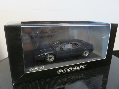 Voiture bmw bleue mnichamps - bmw,